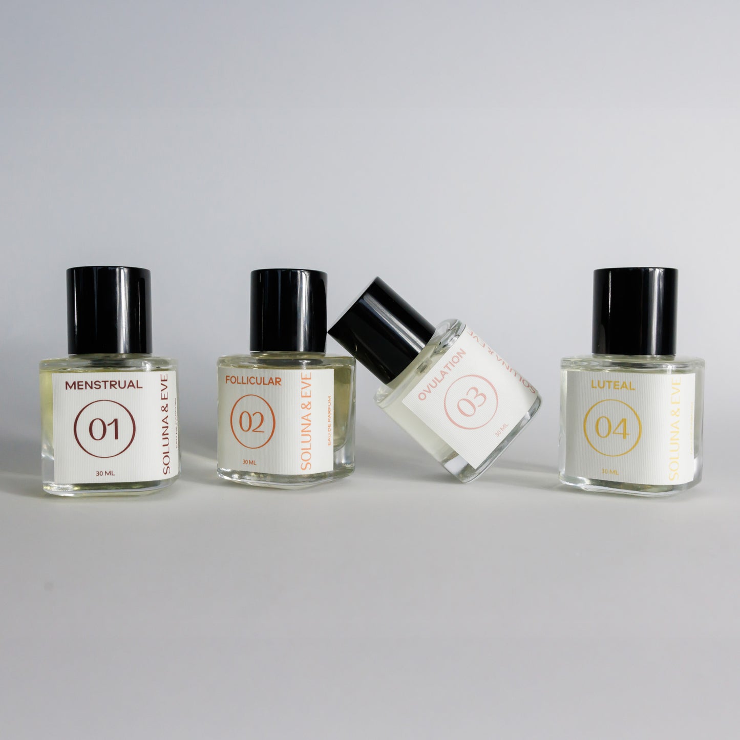 Clean perfume collection to support women’s hormonal cycle