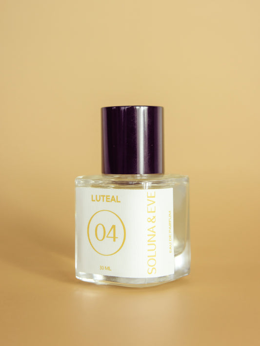 Citrus hormone-safe perfume for PMS and luteal phase